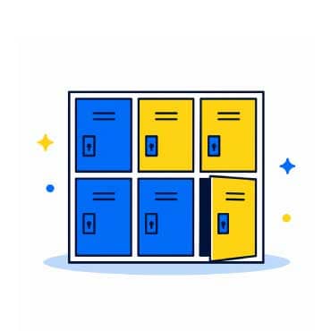 Lockers Trasterola para objetos pequeños y almacenamiento puntual