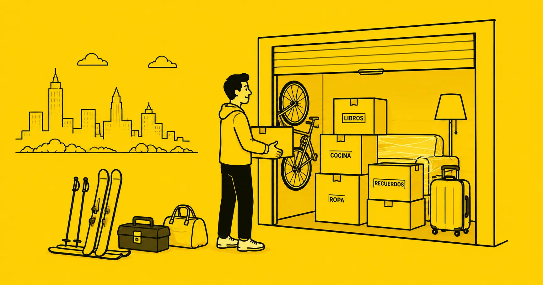 Qué se puede guardar en un trastero — guía de objetos permitidos y consejos de organización